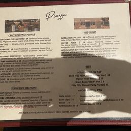 Drink menu November 2025 Drink menu November 2025
