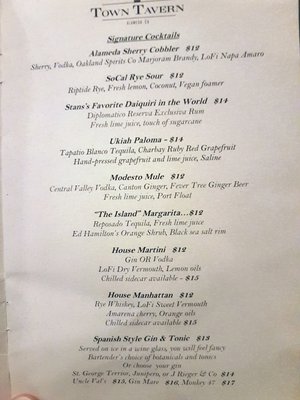 Menu photo 6 Town Tavern Alameda, CA Menu photo 6 Town Tavern Alameda, CA