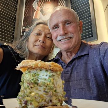 Bekdash Ice Cream - Enjoying Authentic Persion ice cream encrusted with pistachio encased in crispy filo. with my beautiful blue eyed half Persion husband - Ice Cream & Frozen Yogurt Near Me - Temple Terrace, Florida Bekdash Ice Cream - Enjoying Authentic Persion ice cream encrusted with pistachio encased in crispy filo. with my beautiful blue eyed half Persion husband - Ice Cream & Frozen Yogurt Near Me - Temple Terrace, Florida