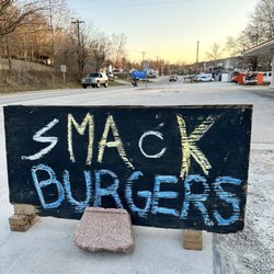 Smack Burgers - Out front.