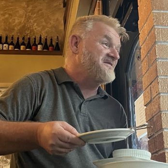 Villa Vinci - This sweetheart came table to table visiting with customers and answered questions about the wonderful cuisine. - Mediterranean Near Me - Wylie, Texas