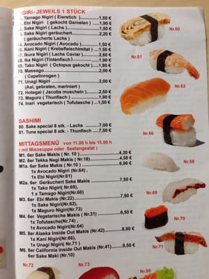 Menu photo 3 Kyoto Sushi Hanover, NI Menu photo 3 Kyoto Sushi Hanover, NI