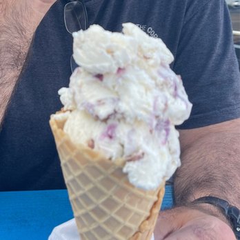 Rapid River Dairy Flo - Blueberry scoops in a waffle cone! - Ice Cream & Frozen Yogurt Near Me - Rapid River, Michigan Rapid River Dairy Flo - Blueberry scoops in a waffle cone! - Ice Cream & Frozen Yogurt Near Me - Rapid River, Michigan