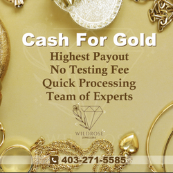 Wildrose Jewellers - Wildrose Jewellers in Calgary pays cash for your old unused jewellery. Bring it and see how much it is worth.