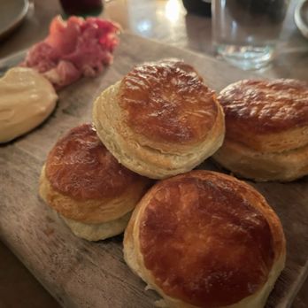 Manuela - Cream Biscuits, Col. Newsom's Aged Country Ham, Steen's Butter - New American Near Me - Los Angeles, California