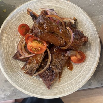 Star Noodle - Adobo Ribs were good but had a lot of vinegar flavor - Asian Fusion Near Me - Lahaina, Hawaii Star Noodle - Adobo Ribs were good but had a lot of vinegar flavor - Asian Fusion Near Me - Lahaina, Hawaii