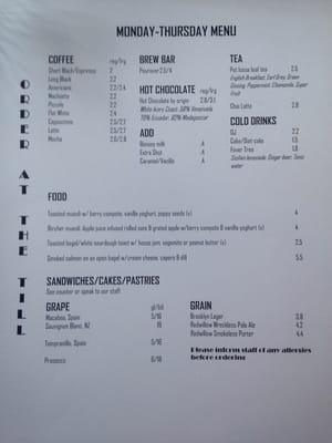 Menu photo 8 Federal Cafe & Bar Manchester, XGM Menu photo 8 Federal Cafe & Bar Manchester, XGM