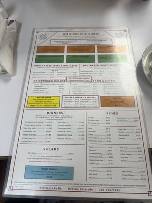Menu photo 1 Swift Breakfast House Denver, CO
