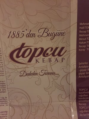 Menu photo 4 Topçu Kebap Antalya, 07