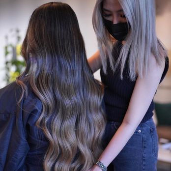 Salon Per Se - Hair Color Balayage Style - Ashy Brown - Hair Salons Near Me - Houston, Texas Salon Per Se - Hair Color Balayage Style - Ashy Brown - Hair Salons Near Me - Houston, Texas