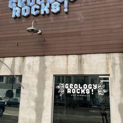 Geology Rocks! and Minerals - Storefront sign by SignDiego!