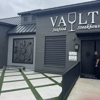 Vault Seafood and Steakhouse - Outside - Steakhouses Near Me - Mansfield, Texas