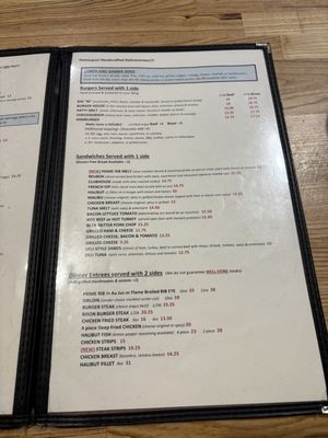 Menu photo 3 Hanging Five Family Restaurant Butte, MT