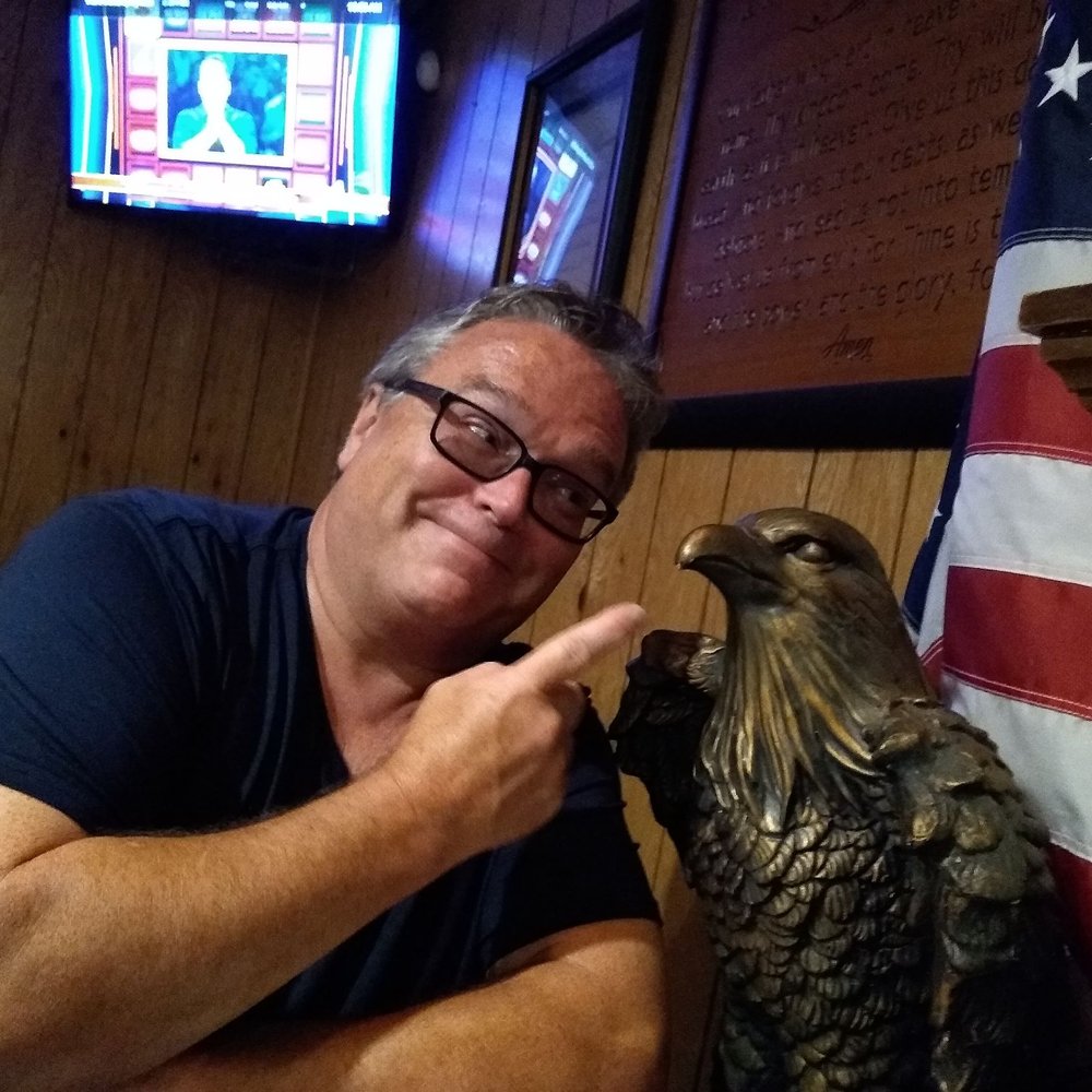 Gabatoni's Italian Restaurant - Bald eagle looking over our shoulder - Pizza Near Me - Springfield, Illinois