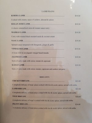 Menu photo 2 Radha's Indian Restaurant & Takeaway Te Anau, STL Menu photo 2 Radha's Indian Restaurant & Takeaway Te Anau, STL