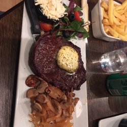 Bad Boys BBQ - the rib eye steak