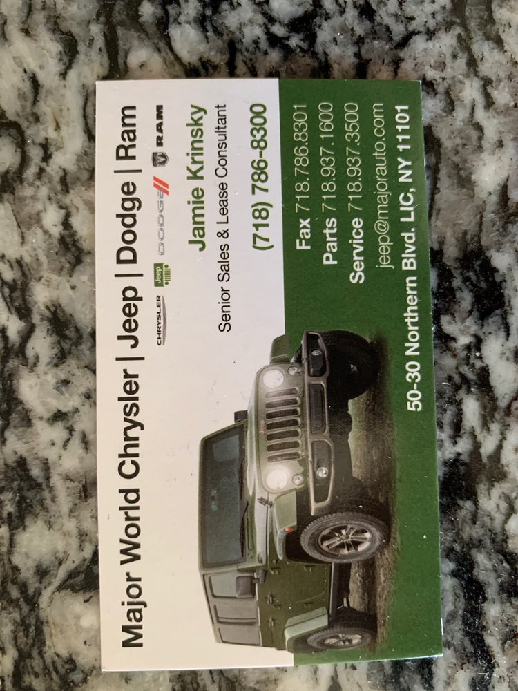 MAJOR WORLD CHRYSLER DODGE JEEP RAM 31 Photos & 159 Reviews 5030