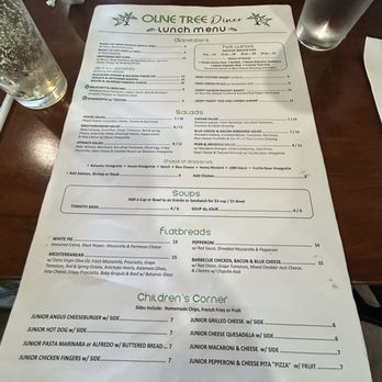Olive Tree Diner - menu - Desserts Near Me - Mocksville, North Carolina Olive Tree Diner - menu - Desserts Near Me - Mocksville, North Carolina