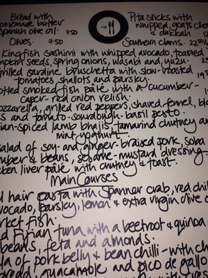 Menu photo 4 Ponsonby Road Bistro Auckland, AUK