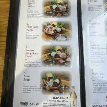 Shabu Lin - Broths - Hot Pot Near Me - Arcadia, California