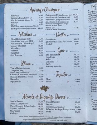 Menu photo 7 germaine Paris, 