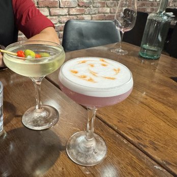 Pulpo Kitchen + Lounge - Pisco and dirty pulpo martini. - Salad Near Me - St. Petersburg, Florida Pulpo Kitchen + Lounge - Pisco and dirty pulpo martini. - Salad Near Me - St. Petersburg, Florida