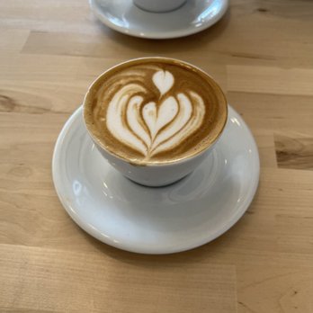 Coalescence Coffee - Almond Milk Cappuccino - Coffee & Tea Near Me - Norfolk, Virginia Coalescence Coffee - Almond Milk Cappuccino - Coffee & Tea Near Me - Norfolk, Virginia