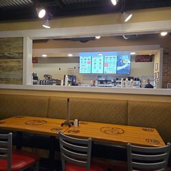 Hog-N-Bones - It's an order at the counter then sit down kind of place.