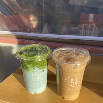 Thank You Coffee - Dodger blue matcha - Coffee & Tea Near Me - Los Angeles, California Thank You Coffee - Dodger blue matcha - Coffee & Tea Near Me - Los Angeles, California