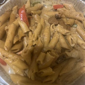 Footprints Cafe - Rasta pasta - more like box of pasta - Caribbean Near Me - Brooklyn, New York Footprints Cafe - Rasta pasta - more like box of pasta - Caribbean Near Me - Brooklyn, New York