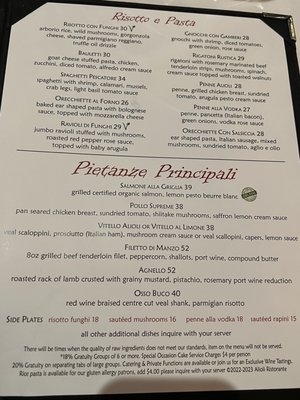 Menu photo 3 Alioli Ristorante Mississauga, ON Menu photo 3 Alioli Ristorante Mississauga, ON