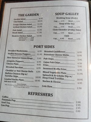 Menu photo 2 Pier 19 Bridgewater, PA