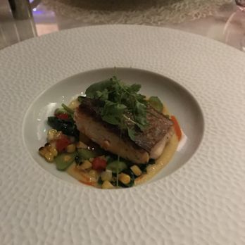 Bloom & Bee - Skuna Bay Salmon (this is a picture of the half-portion since my boyfriend and I split it) - New American Near Me - Houston, Texas Bloom & Bee - Skuna Bay Salmon (this is a picture of the half-portion since my boyfriend and I split it) - New American Near Me - Houston, Texas