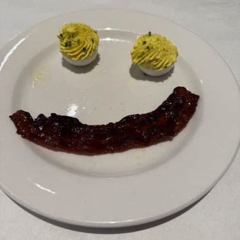 Bricktop's - Deviled Eggs  & Millionaire's Bacon   Lunch. - Steakhouses Near Me - Greenville, South Carolina