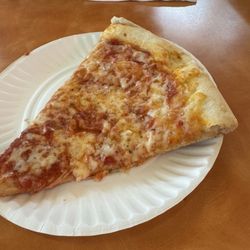 Pizza di Roma - Slice of cheese pizza