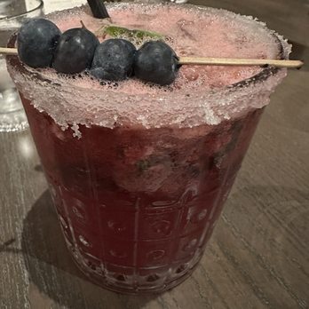 Ox & Ocean - Blueberry basil margarita - Breakfast & Brunch Near Me - Oxnard, California