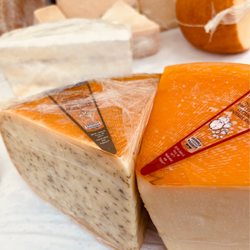Skip's Open-Air European Farmers Market - Cheese stand