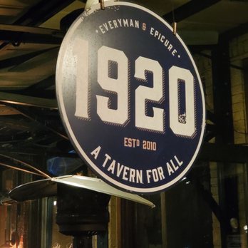 1920 Tavern - Sign - Bars Near Me - Roswell, Georgia
