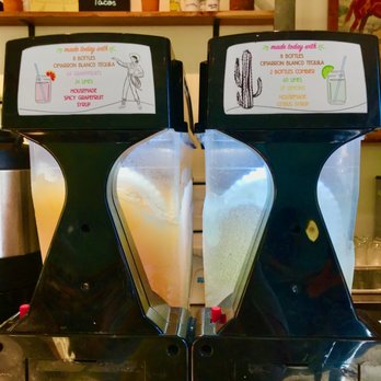 HomeState - Spicy Paloma and Margarita machine. Felt like I was back in the 70s! June 2022 - Tacos Near Me - Pasadena, California HomeState - Spicy Paloma and Margarita machine. Felt like I was back in the 70s! June 2022 - Tacos Near Me - Pasadena, California