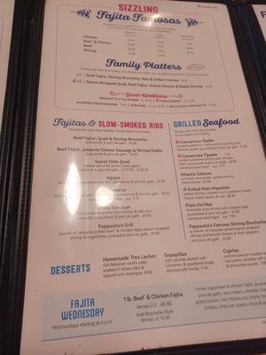 Menu photo 7 Pappasito's Cantina Houston, TX