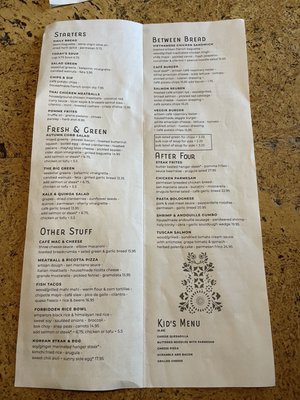 Menu photo 2 The Cafe Ames, IA