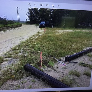 Baxley, Pratt And Wells P.A - This is a real survey marker done in 2020 September by our real person , by our own guy. In pink ribbons  and wooden stakes. - Personal Injury Law Near Me - Lugoff, South Carolina