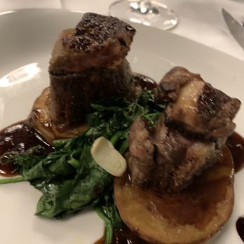 Masraff's - Duck breast Rossini - was so rich, flavorful and delicious - New American Near Me - Houston, Texas Masraff's - Duck breast Rossini - was so rich, flavorful and delicious - New American Near Me - Houston, Texas