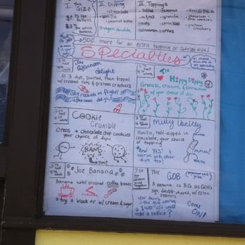 Bananarchy - Menu - Desserts Near Me - Austin, Texas Bananarchy - Menu - Desserts Near Me - Austin, Texas