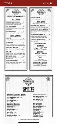 Menu photo 5 Turnbull's Tavern Whittier, CA Menu photo 5 Turnbull's Tavern Whittier, CA