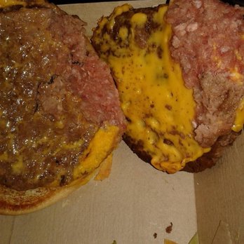 McDonald's - @McDonalds 2710 s. blackstone loves truck stop i was served this raw mcdouble .. - Fast Food Near Me - Tulare, California