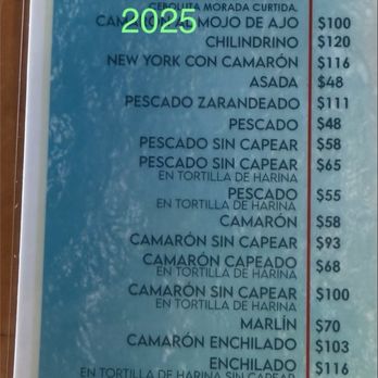 Titos - Menu, December 2025: - Seafood Near Me - Tijuana, BCN Titos - Menu, December 2025: - Seafood Near Me - Tijuana, BCN