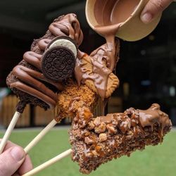 Choco N Dip - choco n dip , cheesecake