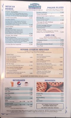 Menu photo 1 Bayside Dimitri's Family Dining New Baltimore, MI Menu photo 1 Bayside Dimitri's Family Dining New Baltimore, MI