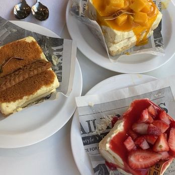 Cafe  2BY2 - Sea Salt Caramel Tiramisu, strawberry tiramisu, Mango Passion Fruit Tiramisu - Desserts Near Me - New York, New York